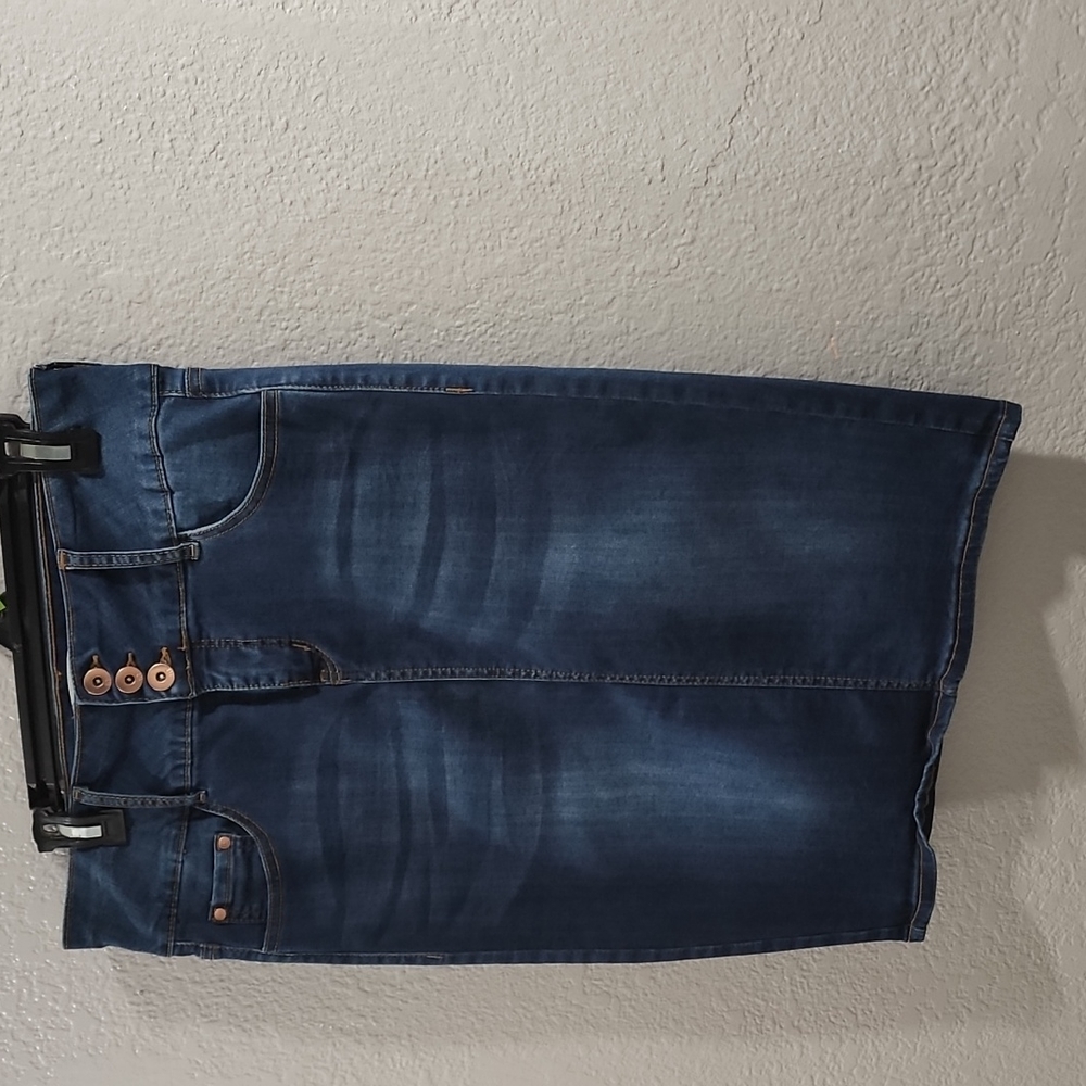 Dark Blue Jean Skirt